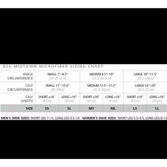 Sigvaris Midtown Men's Microfiber 30-40 mmHg Medical Compression Stockings - Picture 5 of 5